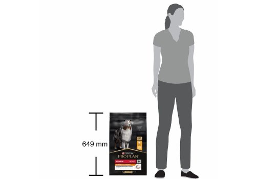 PRO PLAN OPTI BALANCE / Сухой корм ПРО ПЛАН для взрослых собак средних пород с курицей