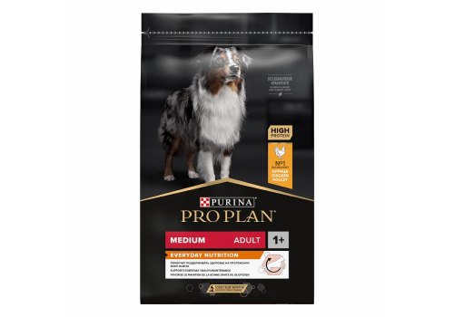 PRO PLAN OPTI BALANCE / Сухой корм ПРО ПЛАН для взрослых собак средних пород с курицей