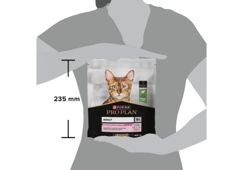 PRO PLAN DELICATE / Сухой корм ПРО ПЛАН для взрослых кошек при чувствительном пищеварении с ягненком