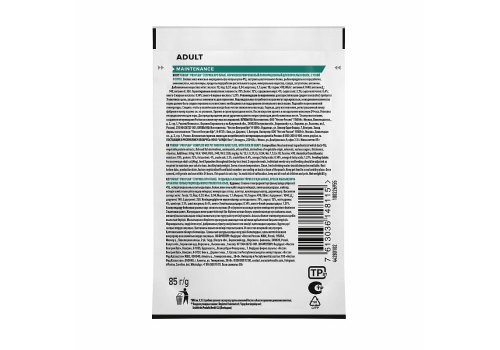 PRO PLAN ADULT / Влажный корм Паучи ПРО ПЛАН для взрослых кошек с уткой в соусе (цена за упаковку)
