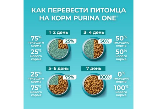 PURINA ONE ADULT / Сухой корм Пурина УАН для взрослых кошек с говядиной
