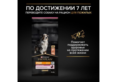 PRO PLAN OPTI DIGEST / Сухой корм ПРО ПЛАН для взрослых собак средних пород при чувствительном пищеварении с ягненком