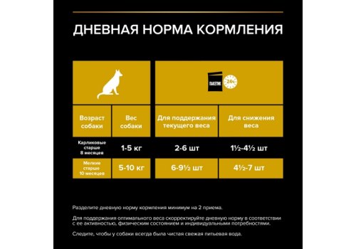 PRO PLAN OPTI SAVOUR / Влажный корм Паучи ПРО ПЛАН для взрослых собак мелких пород при склоннности к набору веса с курицей (цена за упаковку)