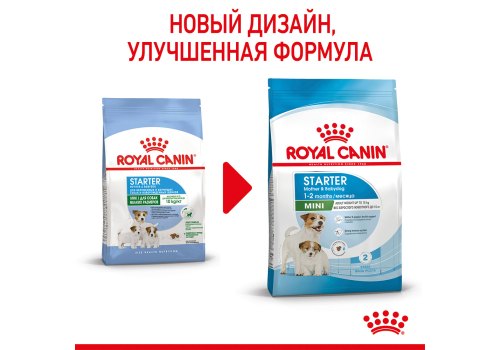 Royal Canin Mini Starter / Сухой корм Роял Канин Мини Стартер для Щенков Мелких пород в возрасте до 2 месяцев