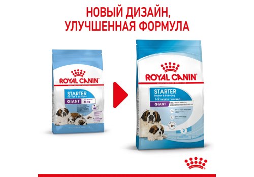 Royal Canin Giant Starter / Сухой корм Роял Канин Джайнт Стартер для Щенков Гигантских пород в возрасте до 2 месяцев