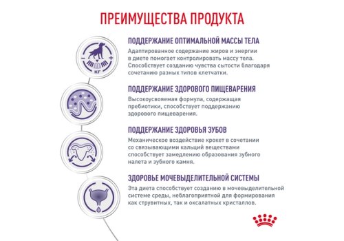 Royal Canin Neutered Adult Small Dog / Сухой корм Роял Канин для Кастрированных или Стерилизованных собак Мелких пород