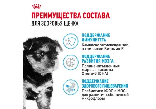 Royal Canin Breed dog Yorkshire Terrier Puppy / Сухой корм Роял Канин для Щенков породы Йоркширский Терьер в возрасте от 2 до 10 месяцев