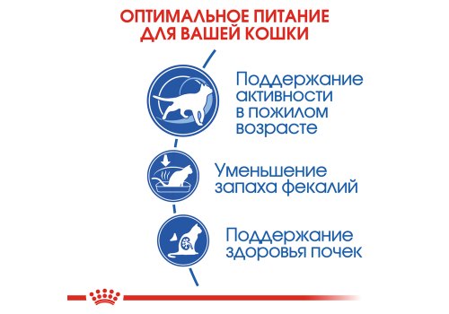 Royal Canin Indoor 7+ / Сухой корм Роял Канин Индор для Пожилых кошек старше 7 лет Живущих в помещении