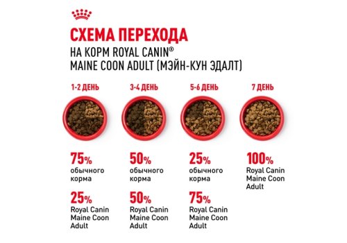 Royal Canin Breed cat Maine Coon / Сухой корм Роял Канин для Взрослых кошек породы Мэйн Кун старше 15 месяцев