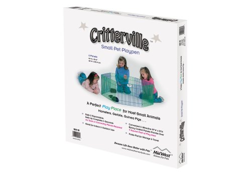 MidWest Critterville / Вольер Мидвест для грызунов 6 панелей Цветной