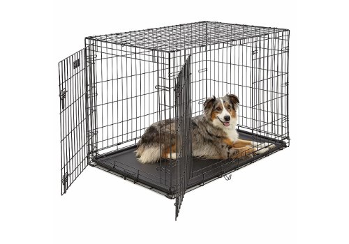 MidWest iCrate Double Door Dog Crate / Клетка Мидвест 2 двери Черная