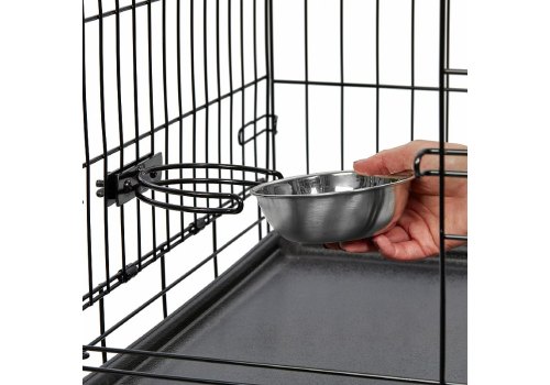 MidWest Snapy Fit Stainless Steel / Миска Мидвест для клеток и вольеров Нержавеющая сталь