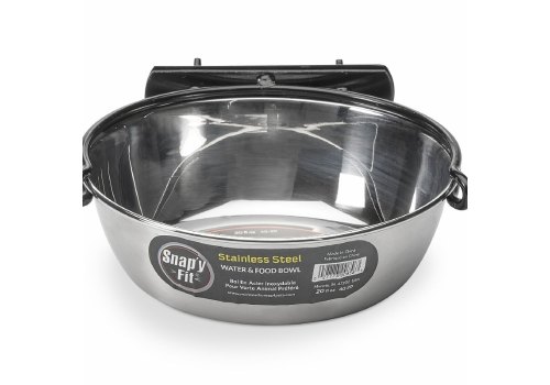 MidWest Snapy Fit Stainless Steel / Миска Мидвест для клеток и вольеров Нержавеющая сталь