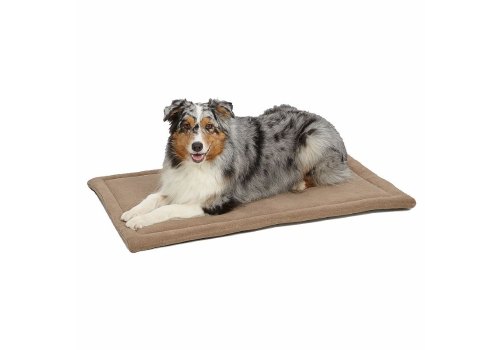MidWest Quiet Time Taupe Micro Terry Pet Bed(Crate) / Лежанка Мидвест Плюшевая Бежевая