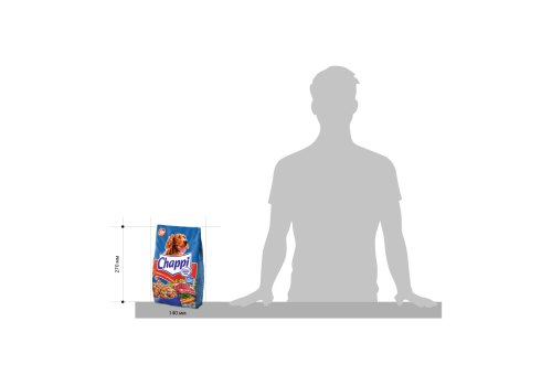 Chappi / Сухой корм Чаппи для собак Сытный мясной обед Говядина