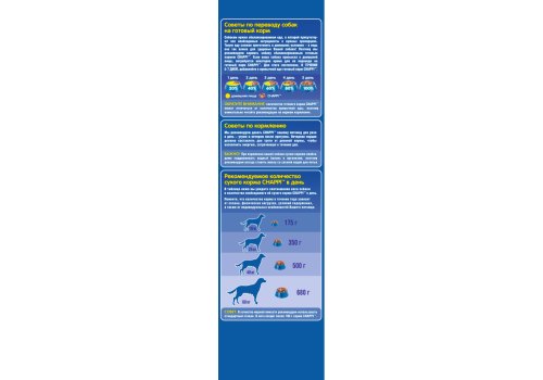 Chappi / Сухой корм Чаппи для собак Сытный мясной обед Мясное изобилие