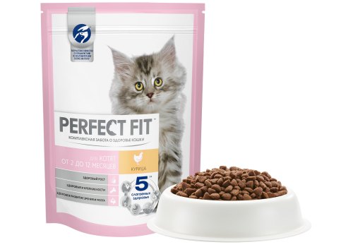 Perfect Fit / Сухой корм Перфект Фит для котят Курица
