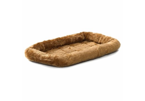 MidWest Quiet Time Pet Bed / Лежанка Мидвест Меховая Коричневая
