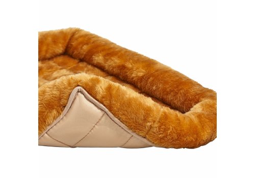 MidWest Quiet Time Pet Bed / Лежанка Мидвест Меховая Коричневая