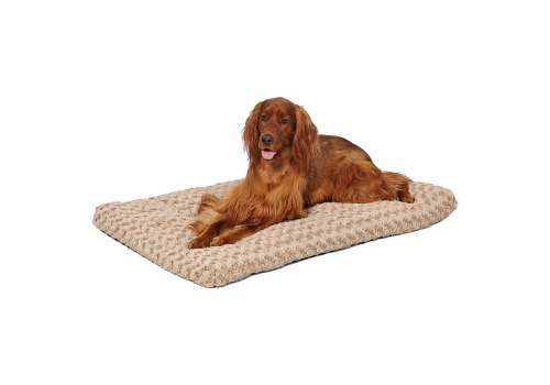 MidWest Ombre' Mocha Swirl Fur Pet Bed / Лежанка Мидвест с завитками Плюшевая Мокко