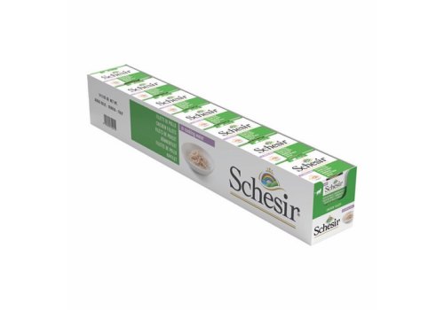 Schesir / Влажный корм Консервы Шезир для кошек Курица в собственном соку (цена за упаковку)