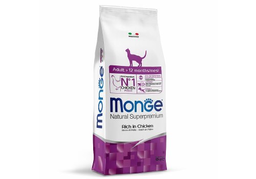Monge Cat Adult Daily Line Chicken / Сухой корм Монж для взрослых кошек Курица