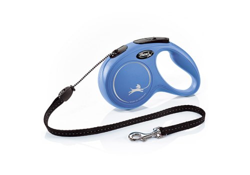 flexi New Classic М cord 5 m, for dogs up to 20 kg / Рулетка флекси для собак весом до 20 кг, трос 5 м