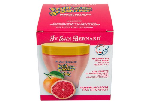 Iv San Bernard Fruit of the Groomer Pink Grapefruit Mask Medium coat / Маска Ив Сан Бернард для шерсти Средней длины с Витаминами Восстанавливающая