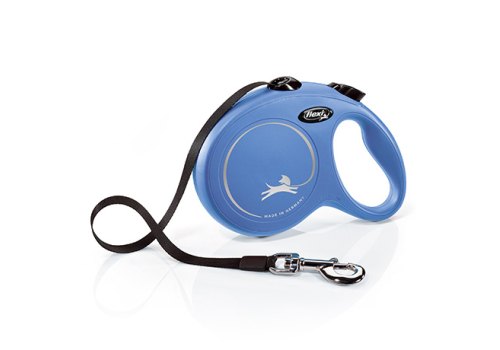 flexi New Classic L tape 5 m, for dogs up to 50 kg / Рулетка флекси для собак весом до 50 кг, лента 5 м