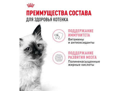 Royal Canin Kitten Instinctive / Влажный корм (Консервы-Паучи) Роял Канин Киттен Инстинктив для Котят в возрасте от 4 до 12 месяцев в Соусе (цена за упаковку)