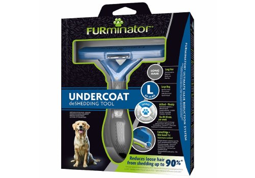 FURminator L Large Dog Long Hair / Фурминатор для собак Крупных пород с  Длинной шерстью