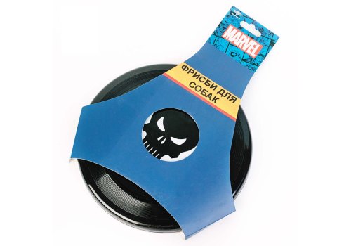 Buckle-Down / Игрушка Бакл-Даун для собак Фрисби Каратель чёрный