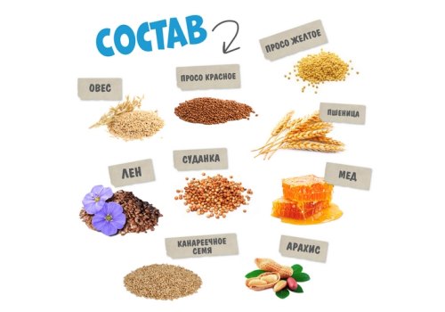 Happy Jungle Honey Sticks / Лакомство Хеппи Джангл для птиц Палочки Мед + Орехи