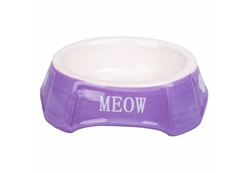 Mr.Kranch / Миска керамическая для кошек с Рыбками 140 мл