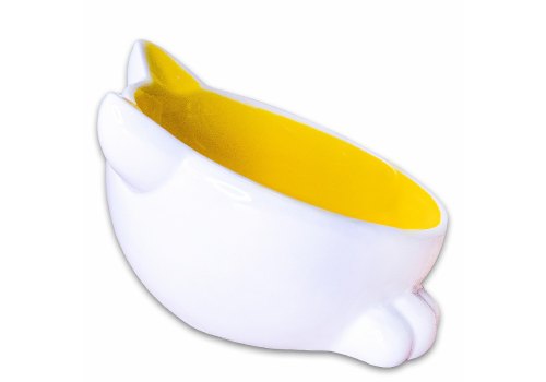 Mr.Kranch / Миска керамическая Мордочка кошки на ножках 100мл