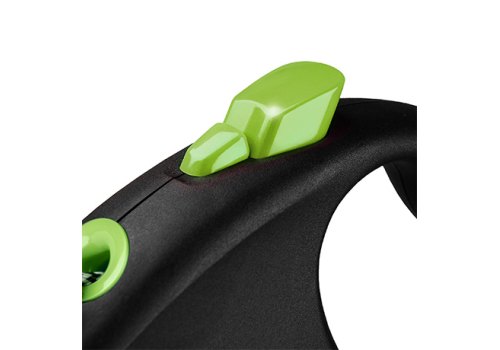 flexi Black Design S cord 5 m, for dogs up to 12 kg / Рулетка флекси для собак весом до 12 кг, трос 5 м