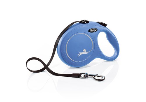 flexi New Classic L tape 8 m, for dogs up to 50 kg / Рулетка флекси для собак весом до 50 кг, лента 8 м