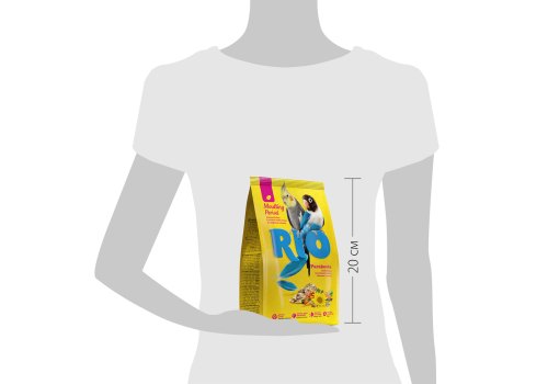 Rio Moulting Period Parakeets / Корм Рио для средних попугаев Рацион в период линьки