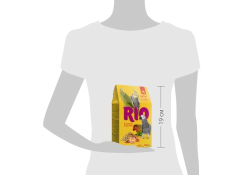 Rio Eggfood Parakeets & Parrots / Яичный корм Рио для средних и крупных попугаев