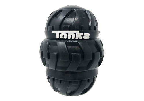 Tonka / Игрушка-дозатор Тонка для собак для лакомств тройной черный