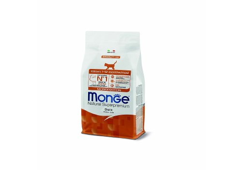Monge Kitten Speciality Line Monoprotein Duck / Сухой корм Монж Монопротеиновый для Котят Утка