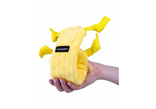 Playology Puppy Sensory Snail / Игрушка Плэйолоджи для Щенков сенсорная плюшевая улитка с ароматом курицы