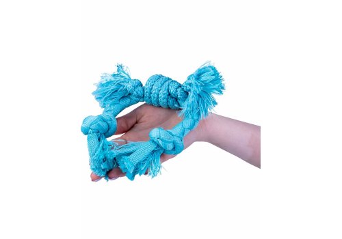 Playology Puppy Sensory Rope / Игрушка Плэйолоджи для Щенков сенсорный канат с ароматом арахиса