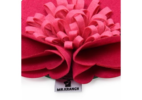Mr.Kranch / Нюхательная игрушка Мистер Кранч для собак Цветок Розовый