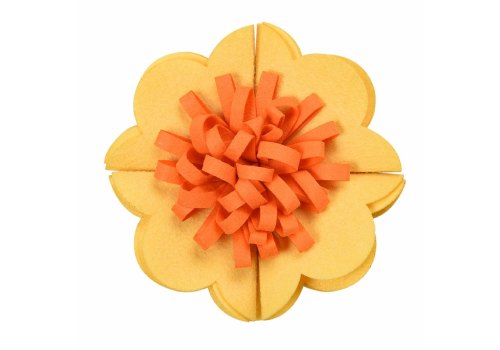 Mr.Kranch / Нюхательная игрушка Мистер Кранч для собак Цветок Желтый