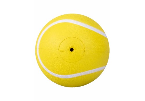 Playology Squeaky Chew Ball / Игрушка Плэйолоджи для собак хрустящий жевательный мяч с пищалкой и с ароматом курицы Желтый