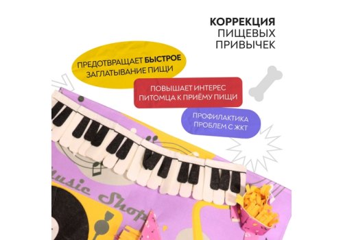 Mr.Kranch / Нюхательный коврик Мистер Кранч для собак Музыкальный магазин