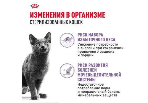 Royal Canin Sterilised / Влажный корм (Консервы-Паучи) Роял Канин Стерилайзд для взрослых кастрированных котов и Стерилизованных кошек в Соусе (цена за упаковку)