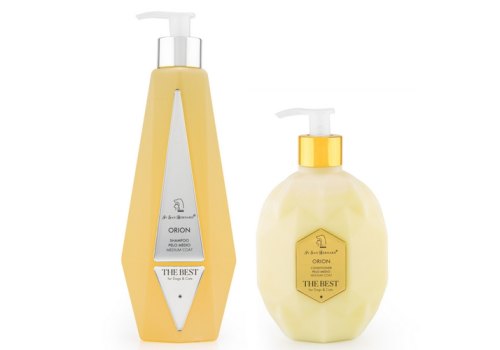 Iv San Bernard The Best line Orion / Набор Ив Сан Бернард Шампунь Кондиционер Парфюм для собак и кошек со Средней шерстью с экстрактом Меда