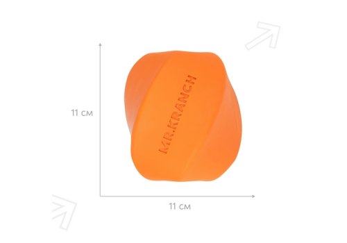 Mr.Kranch / Игрушка Мистер Кранч для собак Твистер оранжевый с ароматом Курицы